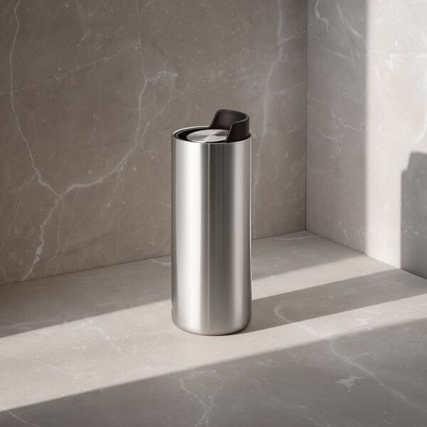 Eva Solo To Go Cup Insulated mug - brushed steel sage green