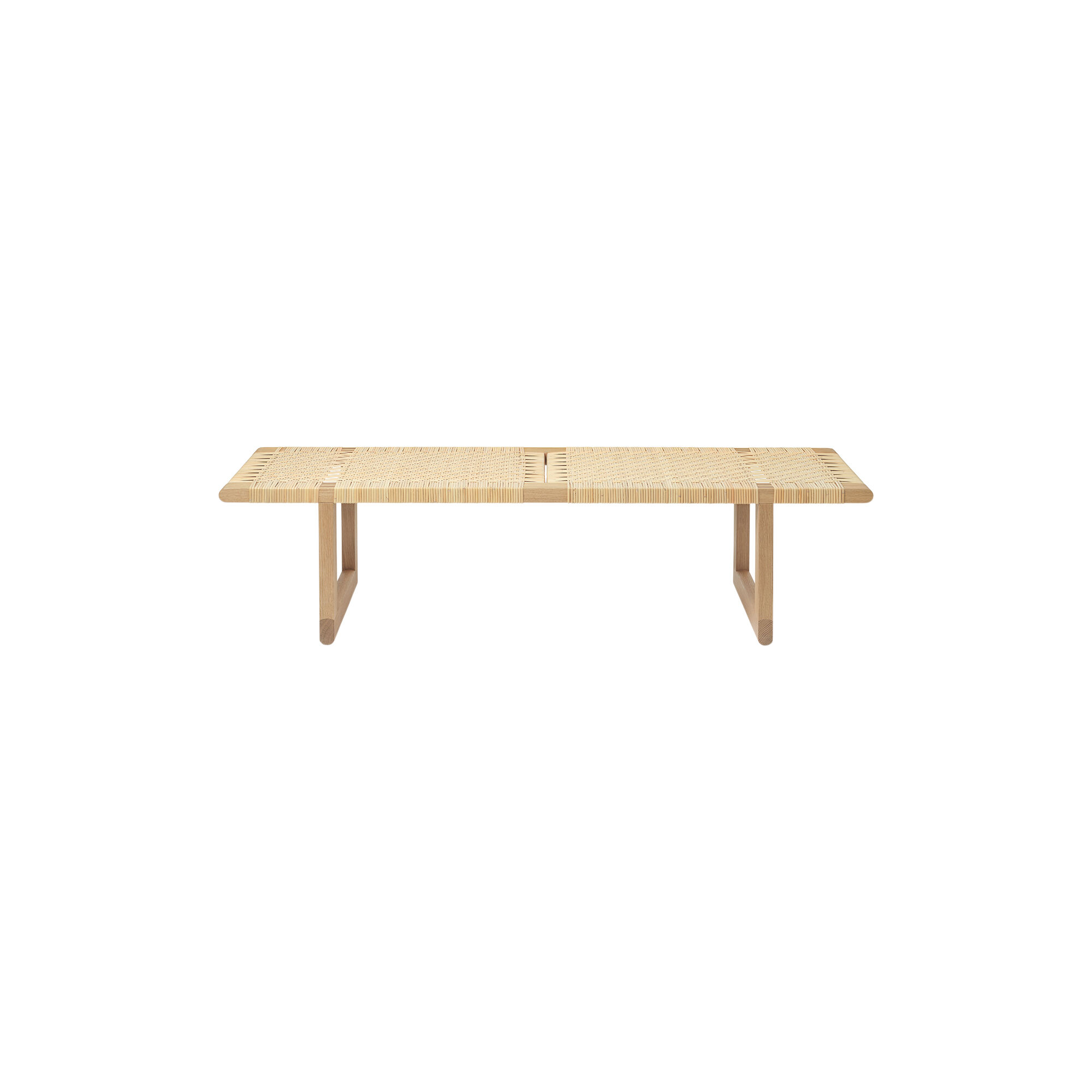 BM0488 Table Bench, oiled oak/natural