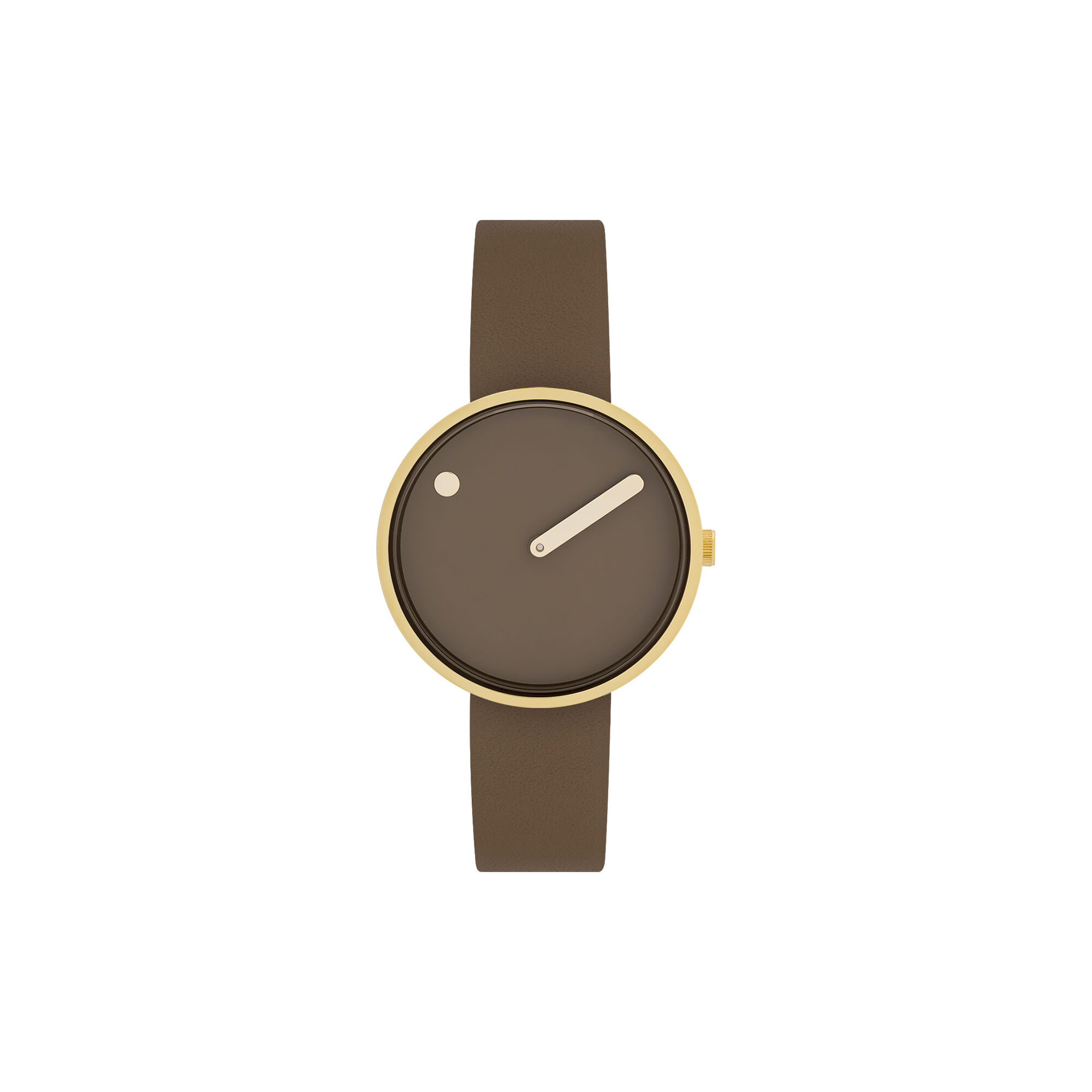 Mocha Horween Chromexcel Watch Strap - Time Curated