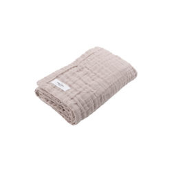 The Organic Company Big Waffle hand towel, 50 x 130 cm, dark grey